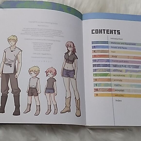 Massive Manga: Techniques for drawing inking coloring Manga - Picture 4 of 12